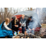 Палатка трекинговая KLYMIT CROSS CANYON 4 красно-серая 09C4RD01D